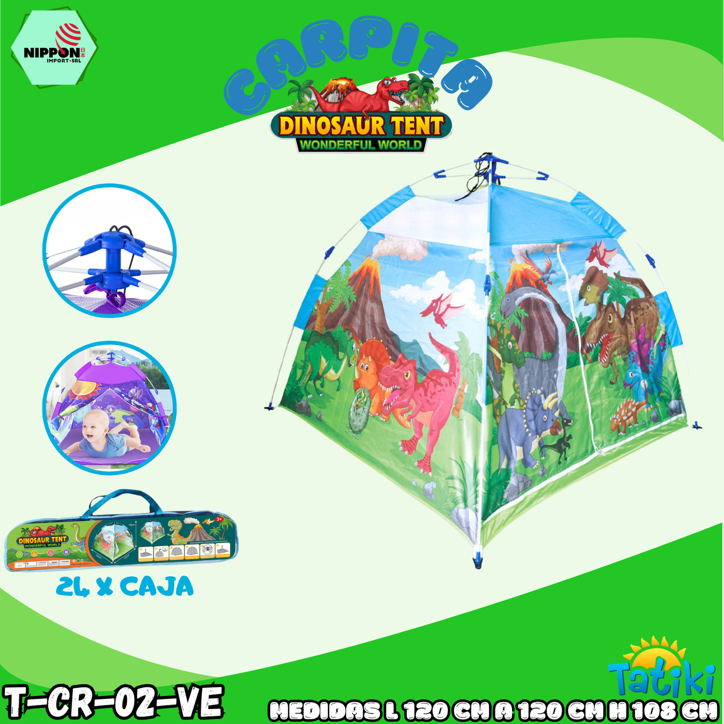 Camping infantil diseños varios