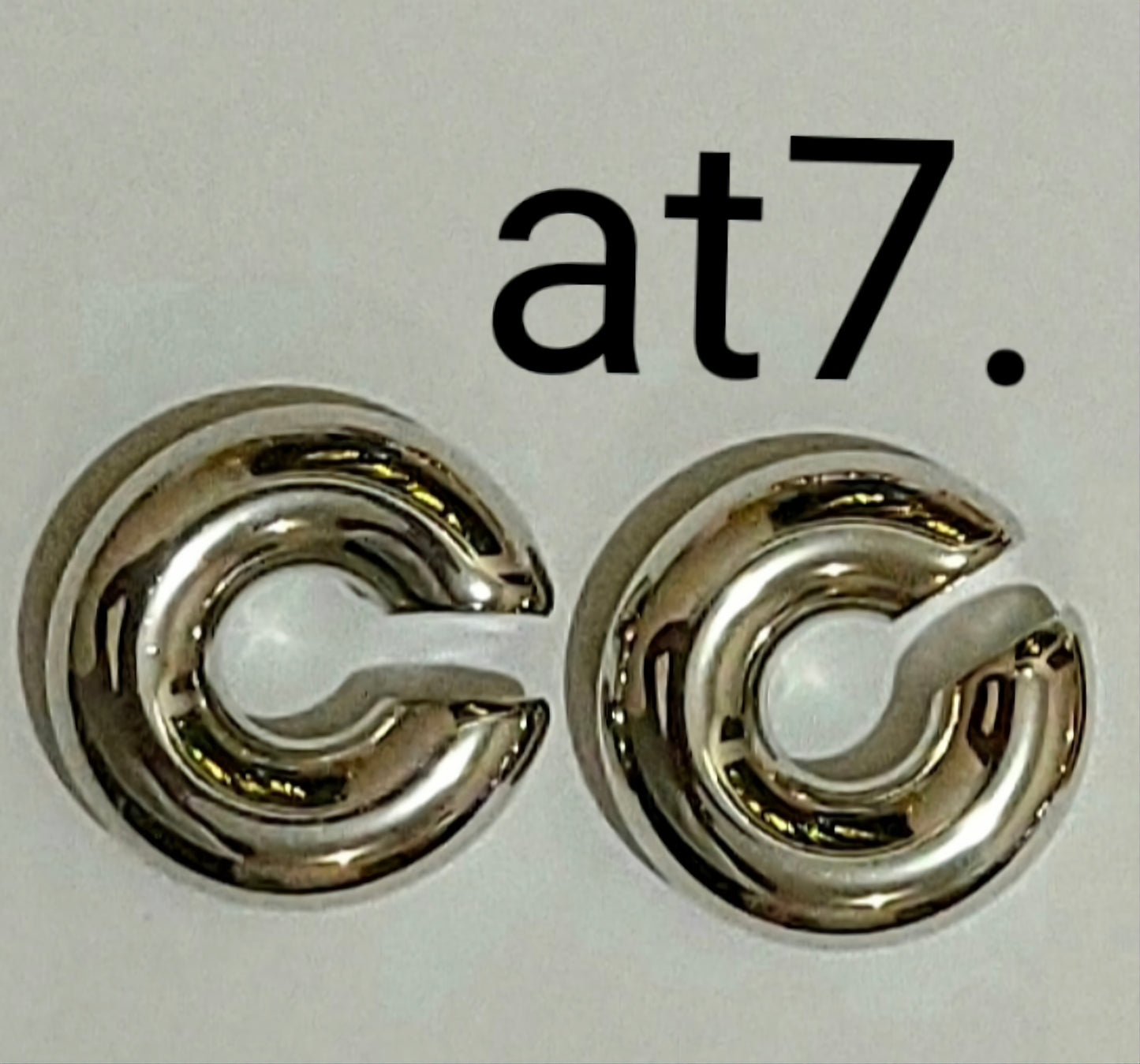 Aros en Tendencia de Acero Inoxidable