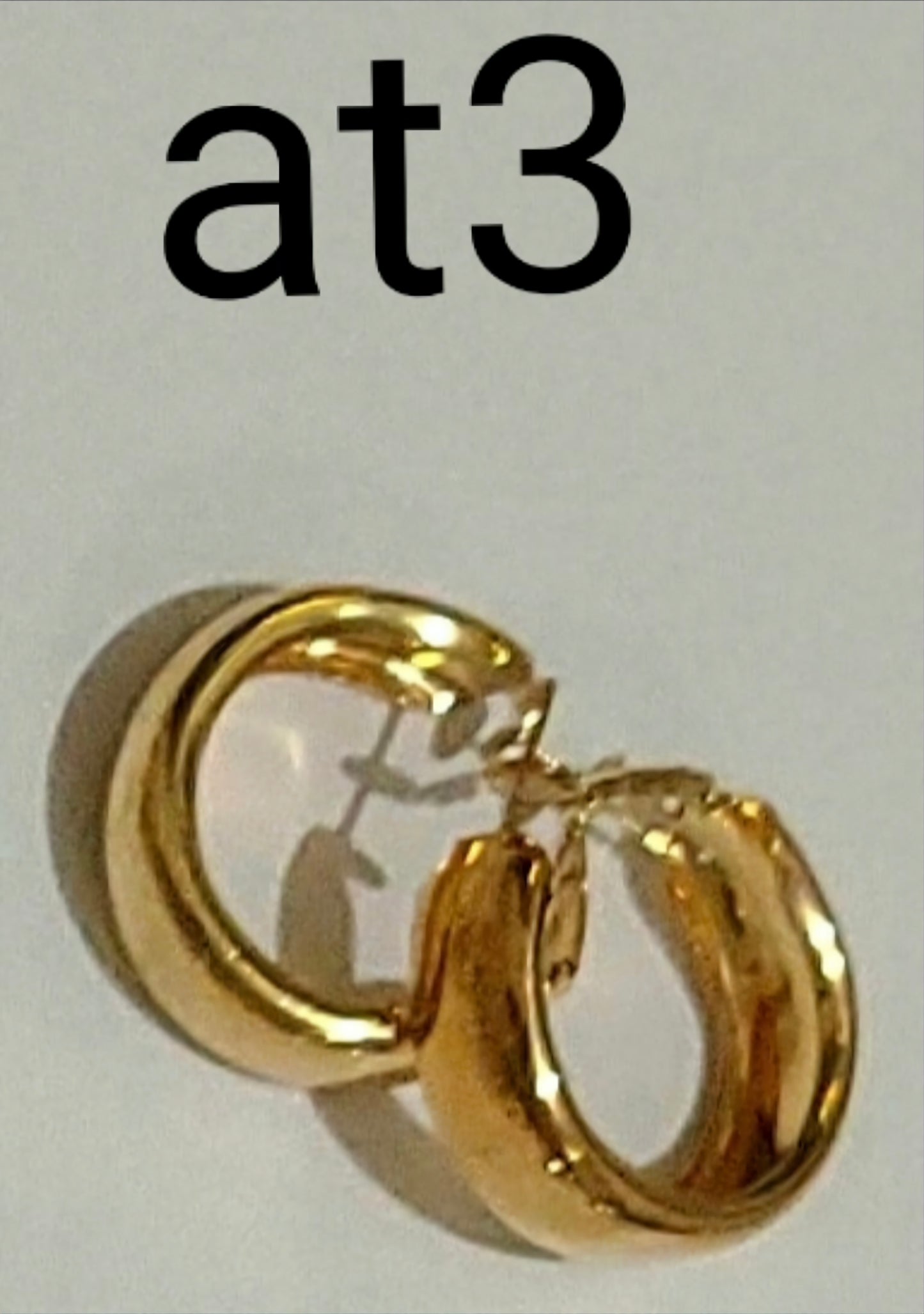Aros en Tendencia de Acero Inoxidable