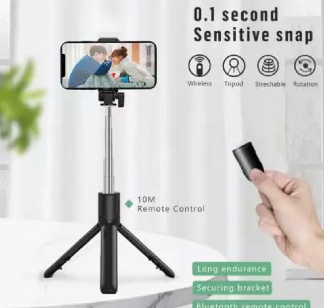 SELFIE STICK TRIPOD 3 en 1