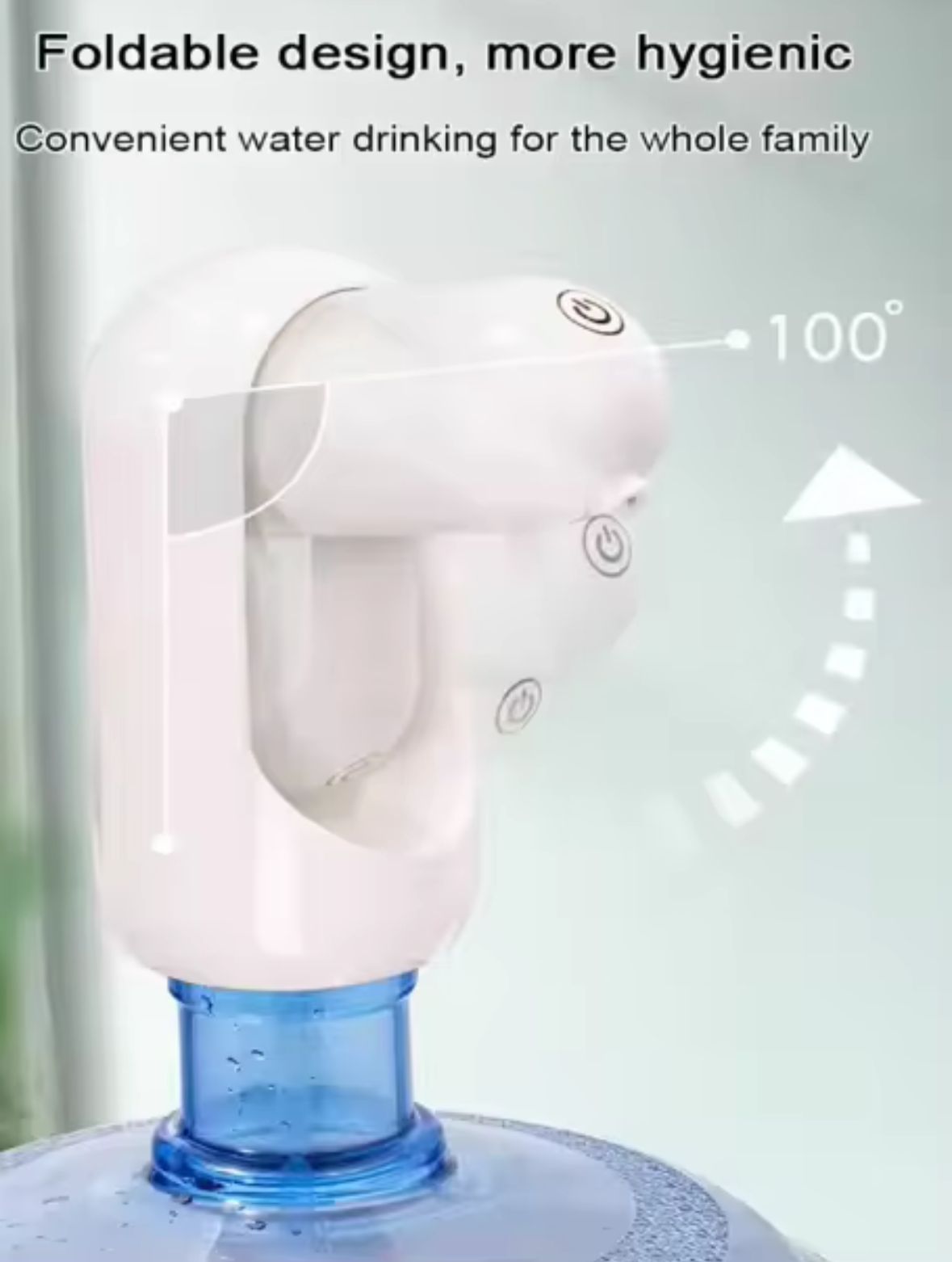BOMBA DE AGUA ELECTRICA DE CUBO PLEGABLE