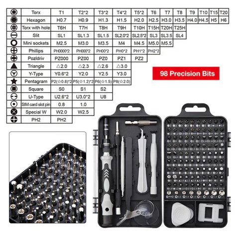 Caja De Herramientas 115 en 1