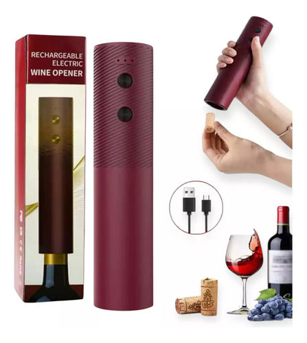 Abridor de vino Smartfy AV01BL