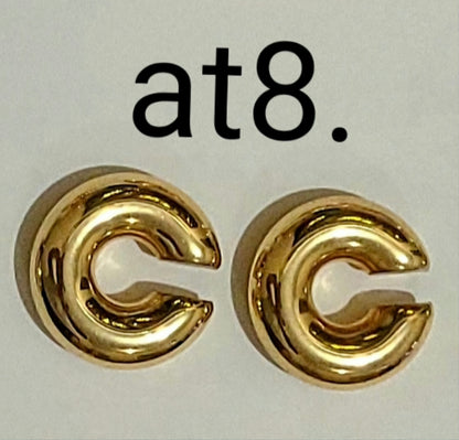 Aros en Tendencia de Acero Inoxidable