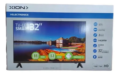 Televisor Smart TV Xion De 32 Pulgadas
